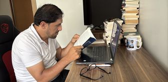 Rize'de üç kitap yazan serebral palsili Aksüt, çalışmalarına devam ediyor