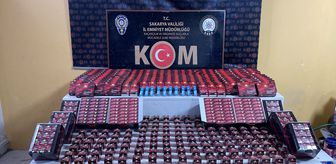 Sakarya'da 'kaçakçılık' operasyonunda 3 zanlı gözaltına alındı