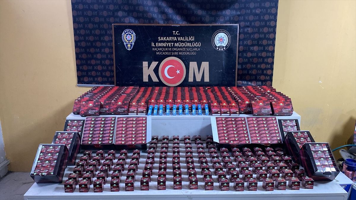 Sakarya'da 'kaçakçılık' operasyonunda 3 zanlı gözaltına alındı