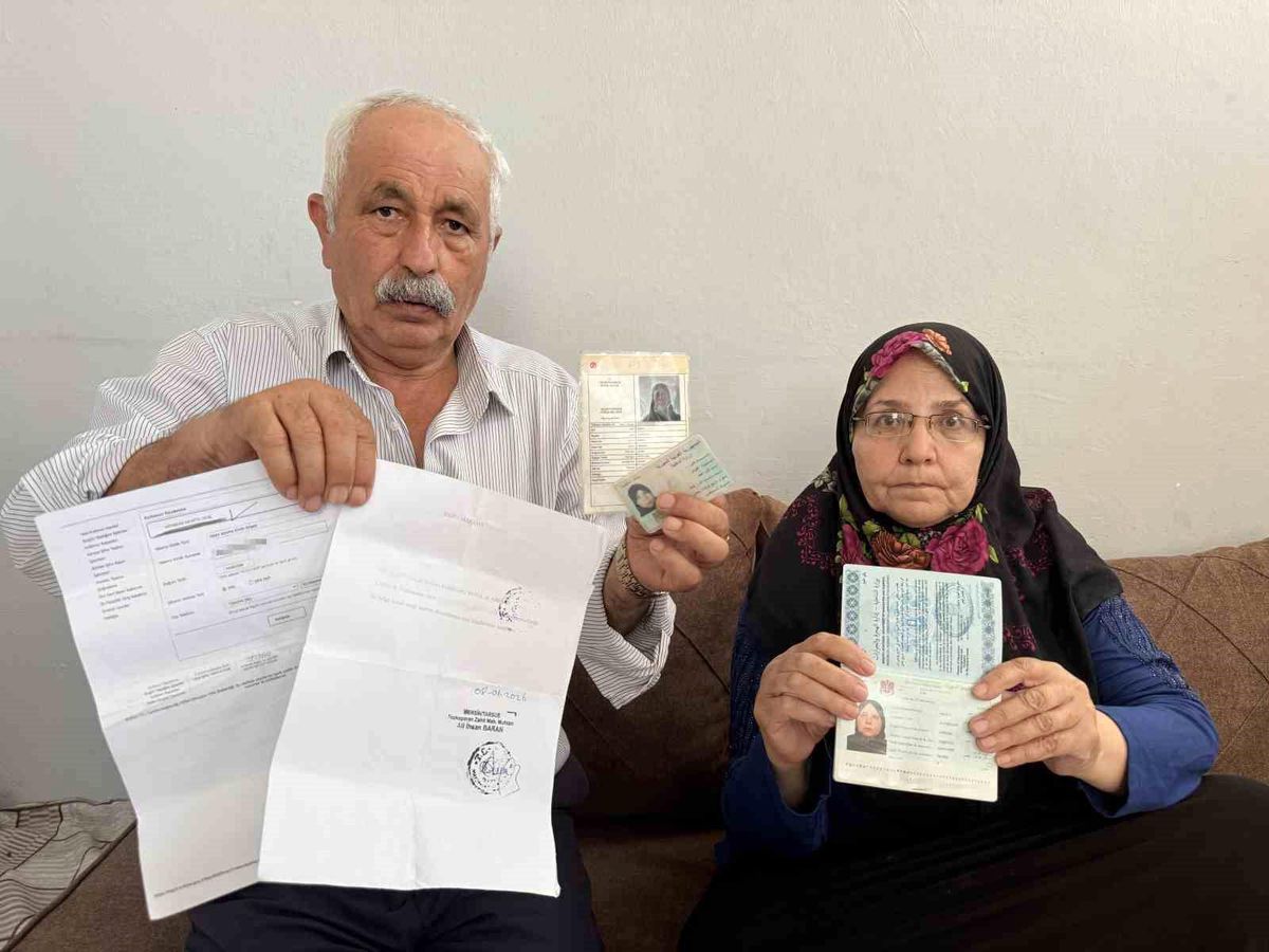Tarsus'ta yaşayan kadın polis kontrolünde resmi kayıtlarda ölü olduğunu öğrendi