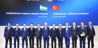 Taşkent'te Türkiye-Özbekistan İş Forumu düzenlendi