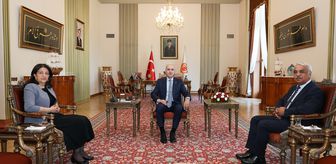 TBMM Başkanı Kurtulmuş, DEM Parti heyetini kabul etti