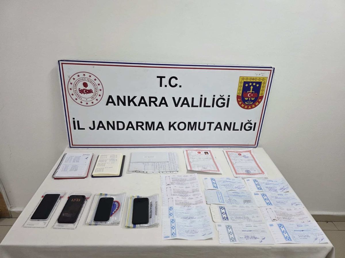 Ankara'da tefecilik operasyonu: 5 gözaltı