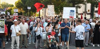 Tiran'da Trump bağlantılı turizm projesi protestoları 18. gününde