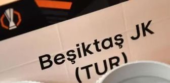 Beşiktaş'ın Avrupa Ligi'ndeki rakibi belli oldu! Milli yıldız kadroda