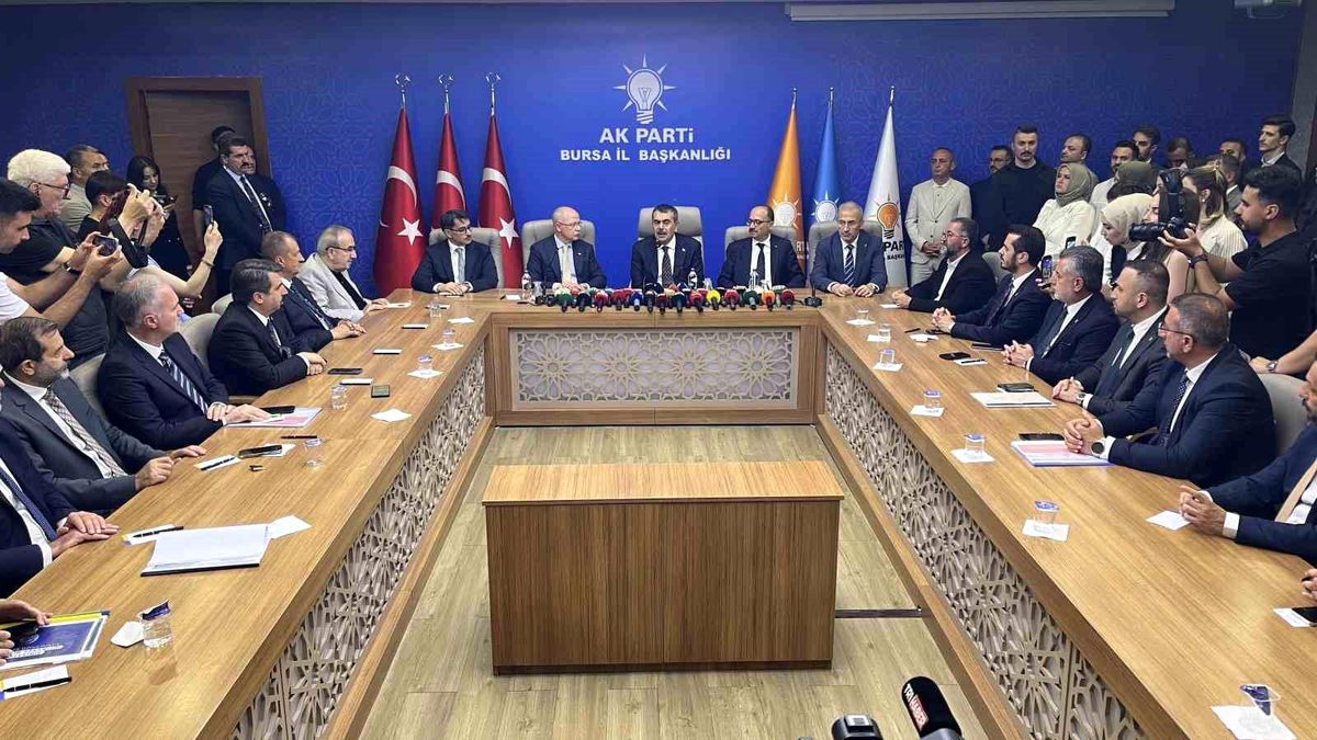 Milli Eğitim Bakanı Tekin: Bursa’da öğretmen ve derslik sayısı 2,5 kat arttı