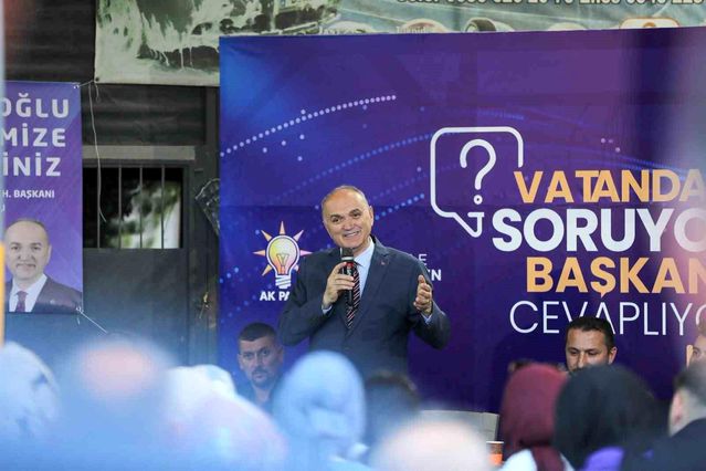 Başkan Özlü "Düzce için 100 projenin yüzde 40'ı tamamlandı"