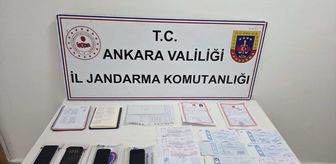 Başkentteki tefecilik operasyonunda 5 şüpheli yakalandı