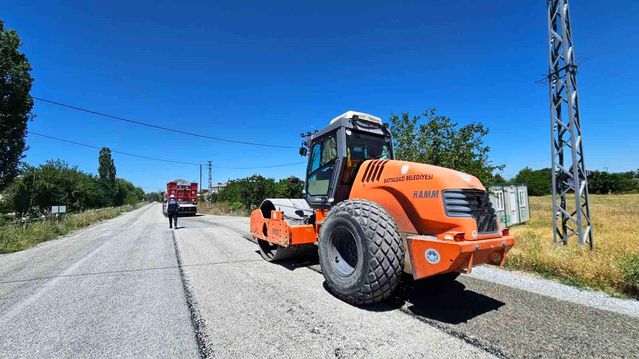 Battalgazi’de asfalt çalışmaları sürüyor