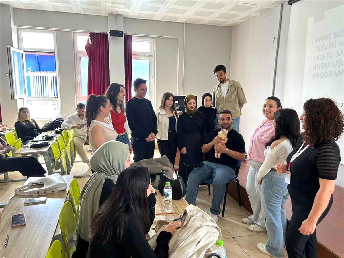 BEUN Sağlık Bilimleri Fakültesinde 96 öğrenciye emzirme danışmanlığı eğitimi