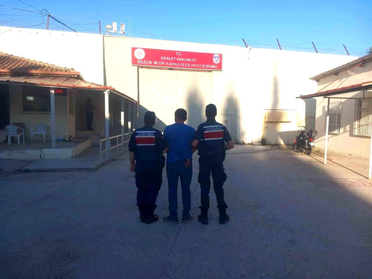 Bilecik'te 1 yıl, 8 ay kesinleşmiş hapis cezası bulunan şahıs yakalandı