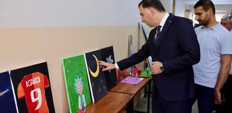 Çemişgezek'te öğrenciler yıl sonu sergisi açtı