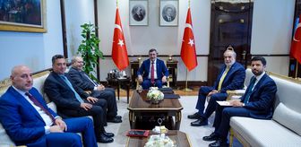 Cumhurbaşkanı Yardımcısı Yılmaz, Lübnan Başbakan Yardımcısı Mitri'yi kabul etti Açıklaması