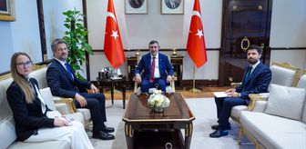 Cumhurbaşkanı Yardımcısı Yılmaz, Macaristan'ın Ankara Büyükelçisi Matis'i kabul etti