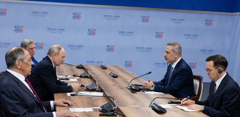 Fidan, Putin tarafından Kazan'da kabul edildi