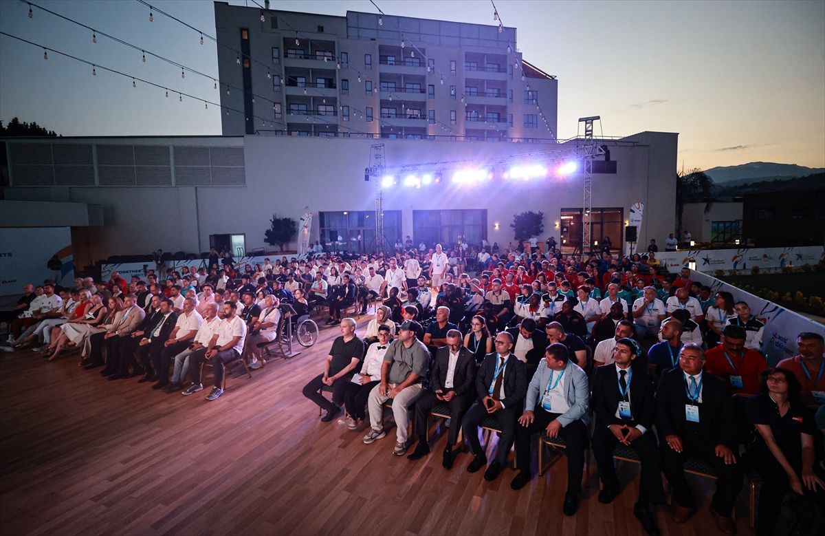 Dünya Bedensel Engelliler Gençlik Oyunları'nın açılış töreni Mersin'de yapıldı