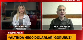 Ekonomist Mustafa Aşkın: Yaz sonu gram altında 8 bin TL'li rakamları görebiliriz