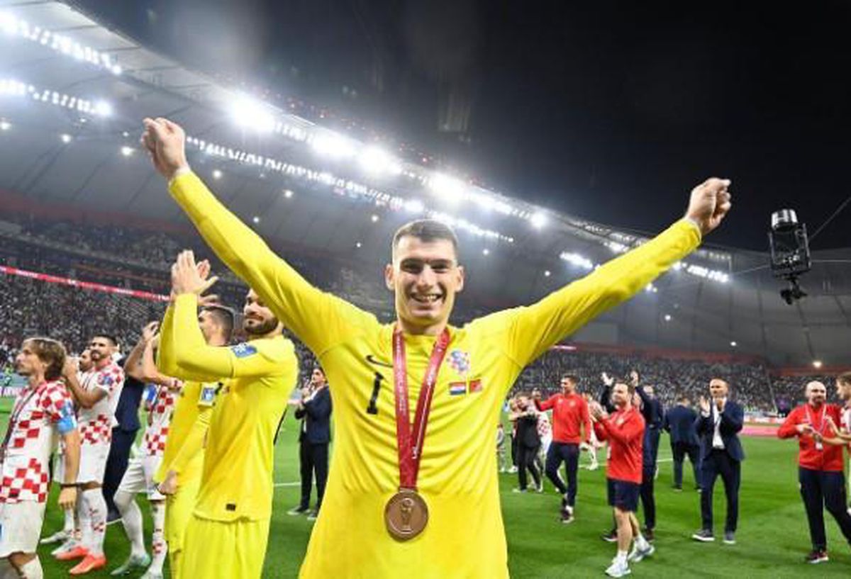 Dominik Livakovic Hırvatistan Milli Takımı formasıyla