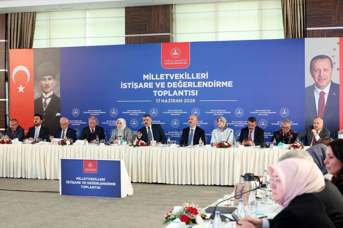 İçişleri Bakanı Çiftçi, 'Milletvekilleri İstişare ve Değerlendirme Toplantısı'na katıldı Açıklaması