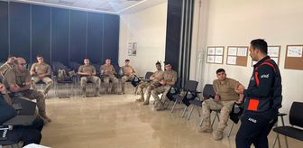 İslahiye'de jandarma personeline enkazda arama ve kurtarma eğitimi verildi