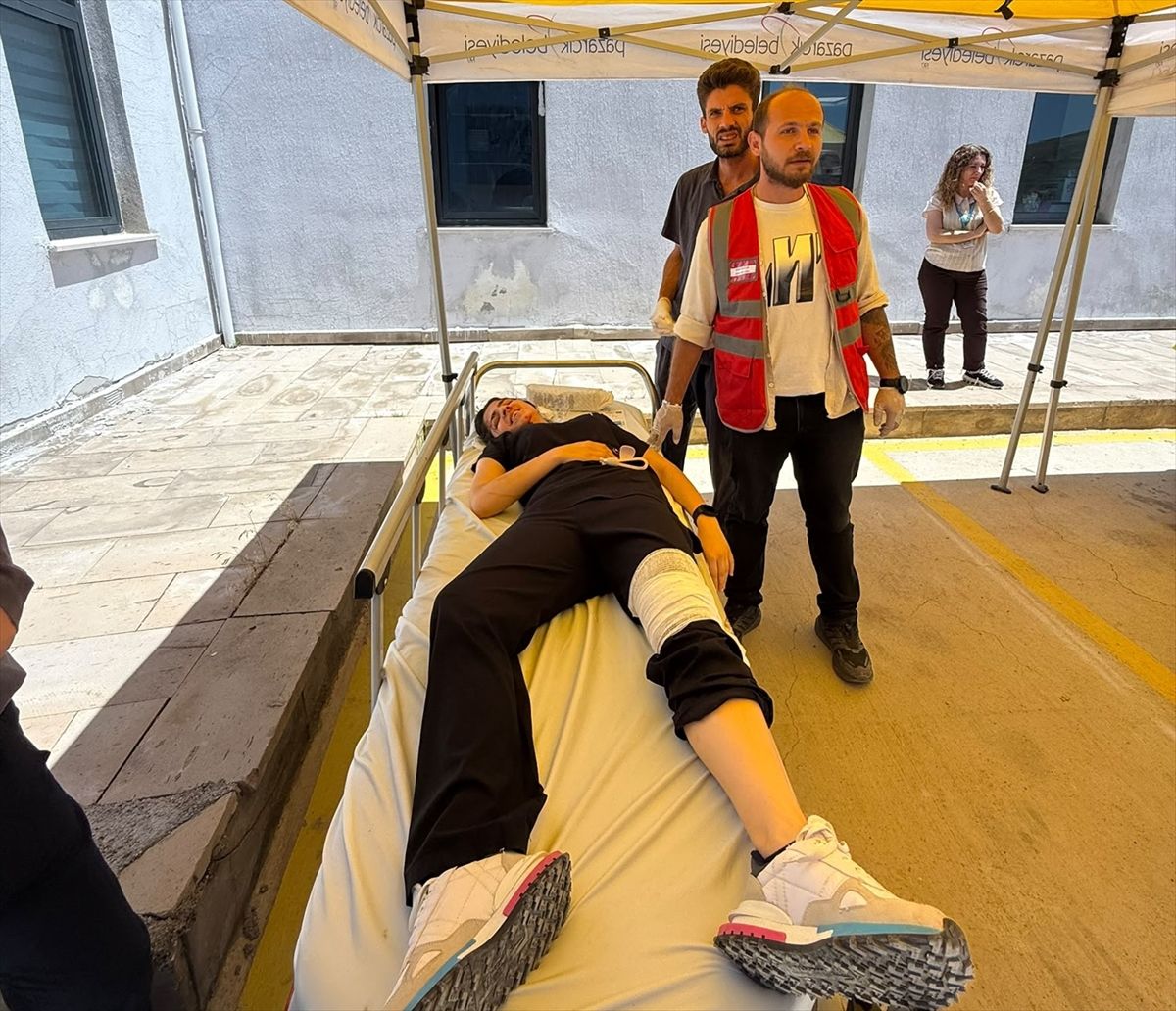 Kahramanmaraş'ta deprem tatbikatı gerçekleştirildi