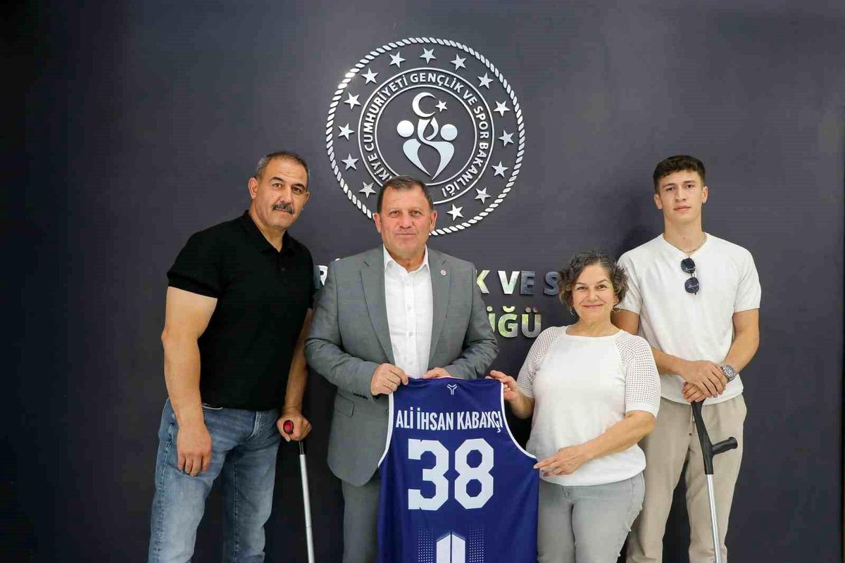 Kayseri Bedensel Engelliler Spor Kulübü'nden Kabakcı'ya teşekkür
