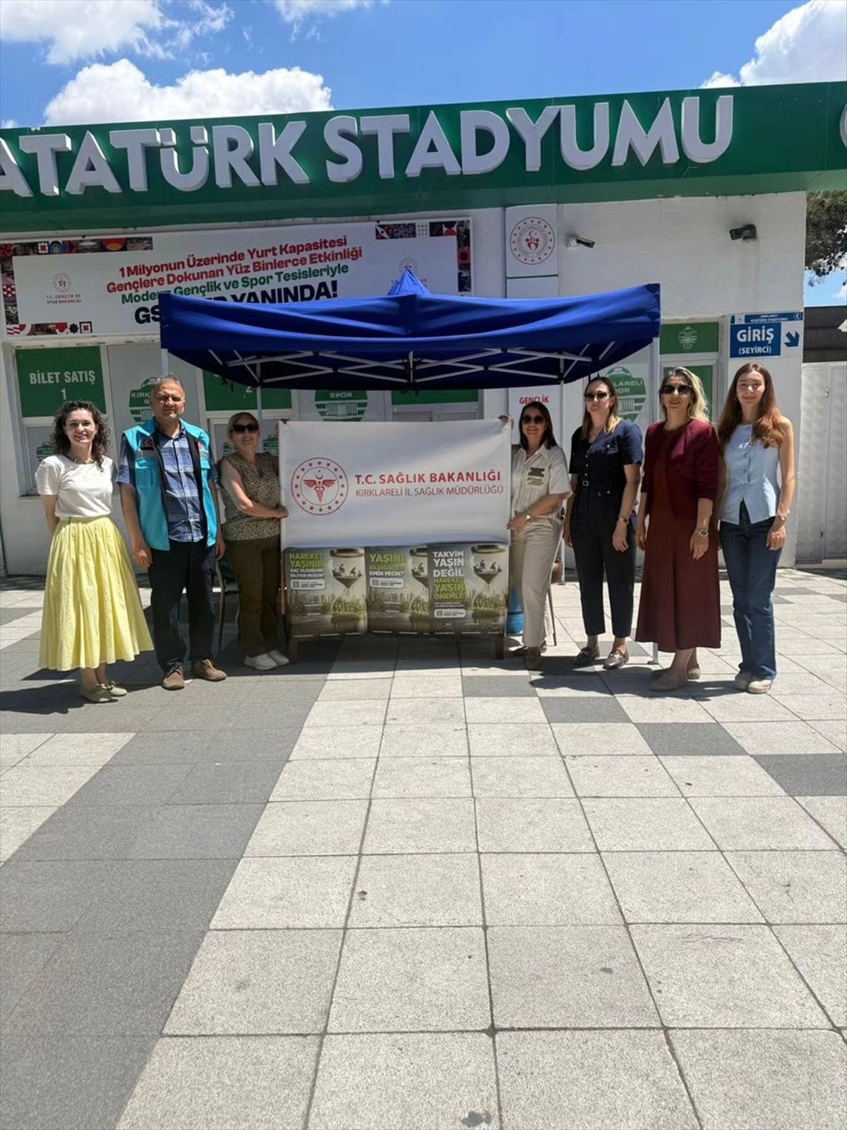 Kırklareli'nde ''Hareket Yaşını Öğren, Sağlıklı Yaşa'' etkinliği düzenlendi