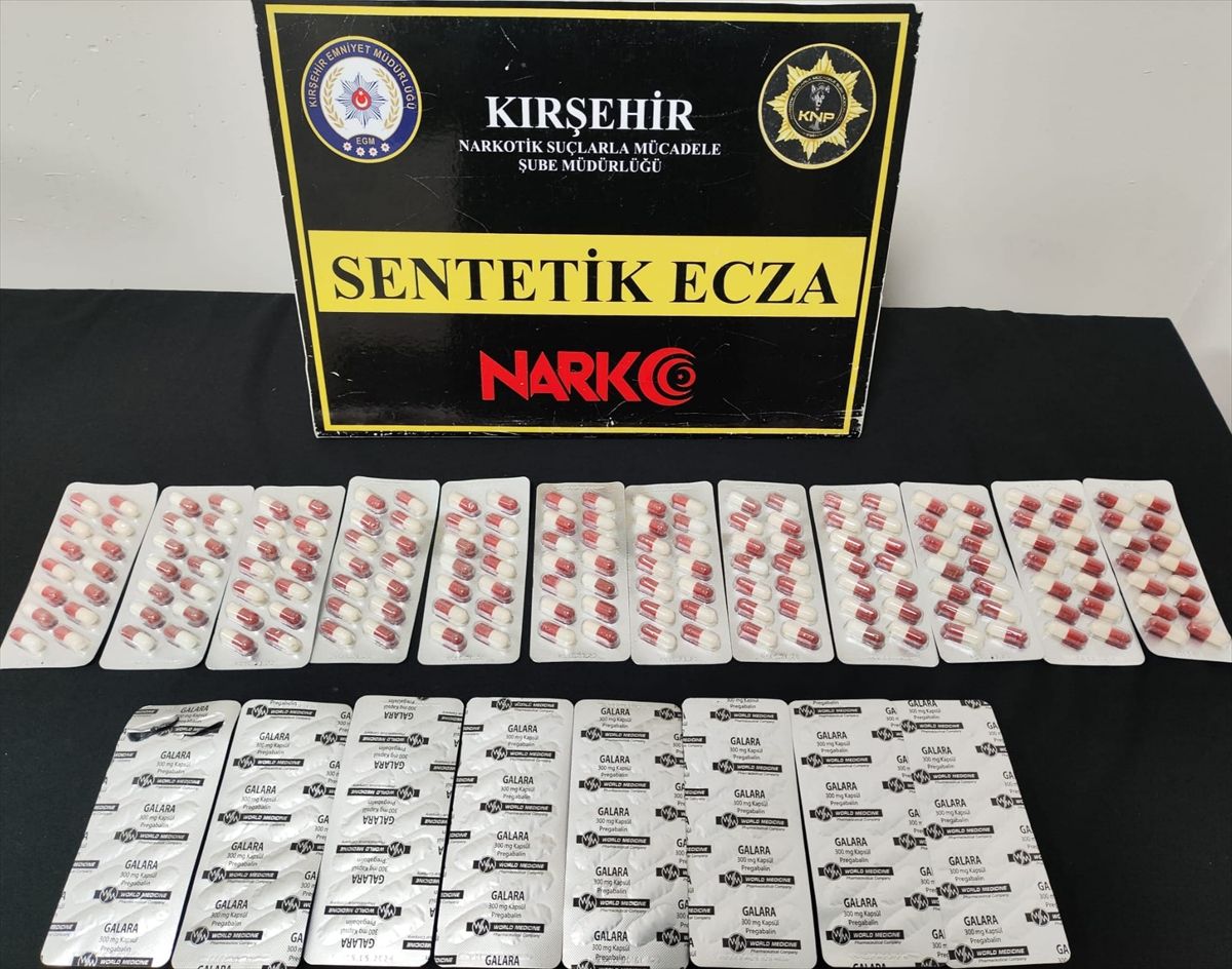 Kırşehir'de uyuşturucu operasyonunda 1 zanlı tutuklandı