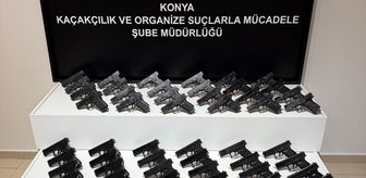 Konya'da ruhsatsız silah operasyonunda 2 şüpheli yakalandı