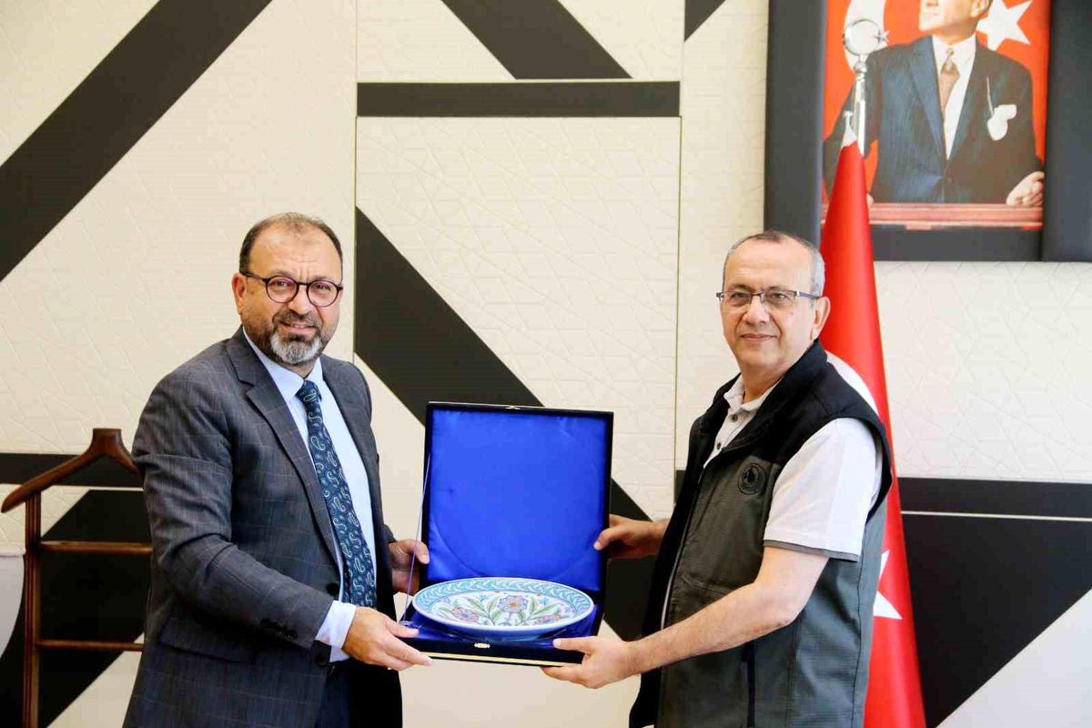 Kütahya OSB'den Orman Bölge Müdürü Yusuf Karartı'ya 'Hayırlı olsun' ziyareti