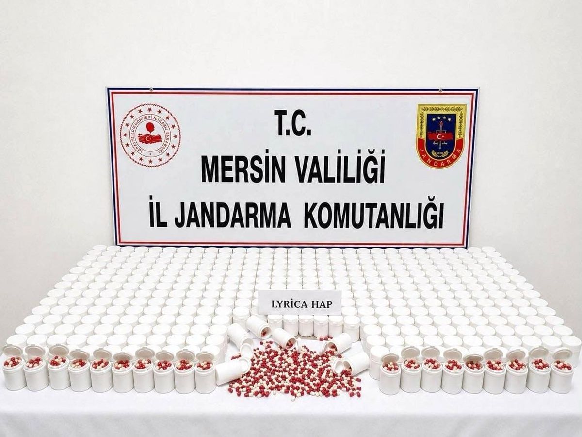 Mersin'de 22 bin 400 sentetik hap ele geçirildi: 7 tutuklama