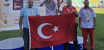 Milli özel sporculardan SU-DS Dünya Şampiyonası'nda 3 madalya daha
