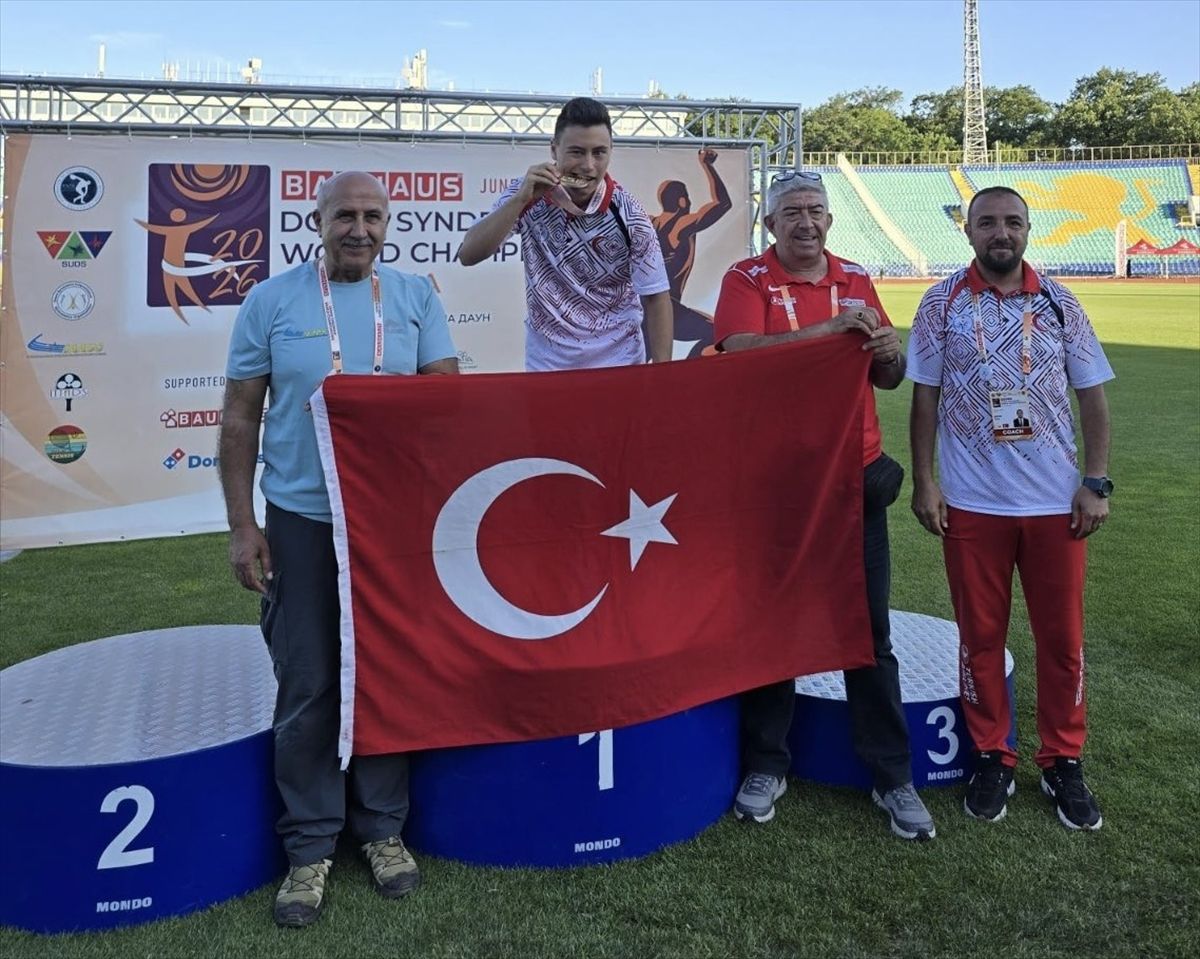 Milli özel sporculardan SU-DS Dünya Şampiyonası'nda 3 madalya daha