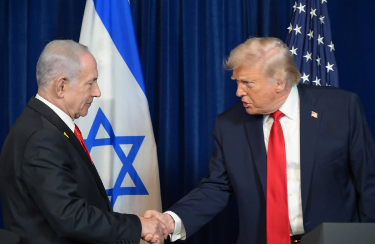 ABD Başkanı Donald Trump ve İsrail Başbakanı Binyamin Netanyahu G-7 Zirvesi'nde konuşuyor.