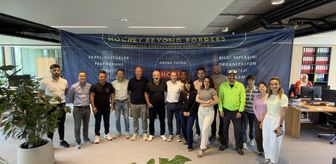 Türkiye Hokey Federasyonu heyeti, Belçika Hokey Federasyonu ile görüştü
