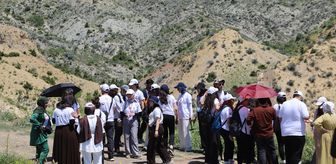 Üniversite öğrencileri TÜBİTAK destekli projeyle sahada eğitim görüyor