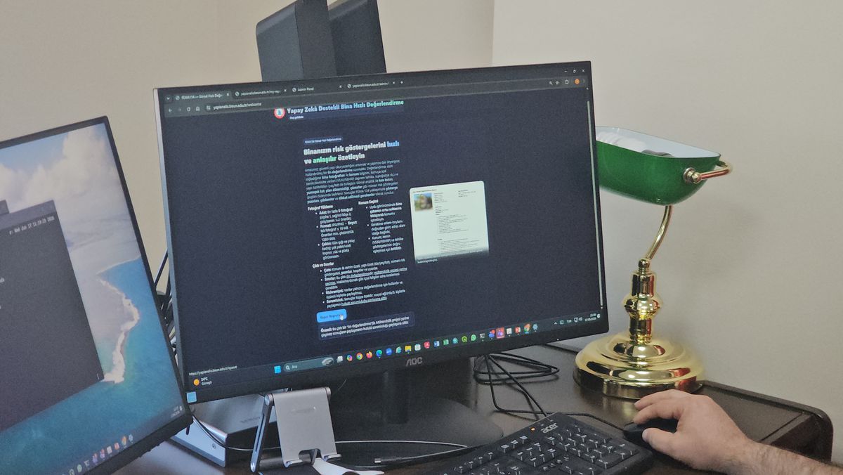 BEÜ'den yapay zeka destekli deprem dayanıklılığı yazılımı: 'yapianaliz.beun.edu.tr'
