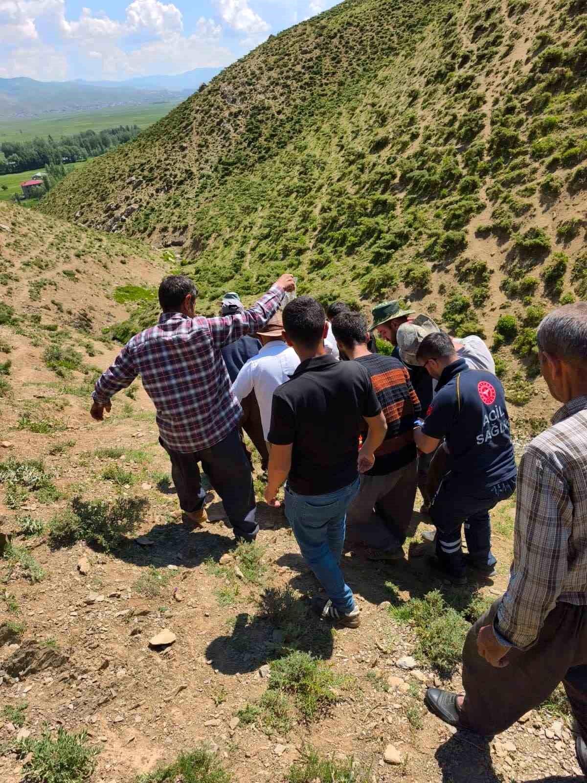 Yaylada rahatsızlanan çoban kurtarıldı