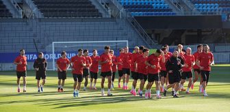 A Milli Futbol Takımı, San Jose'deki ilk antrenmanını yaptı