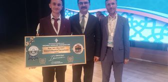 Ağrı Milli Eğitim Müdürü Kökrek'ten Türkiye ikincisi Semih Suheyb Han'a tebrik