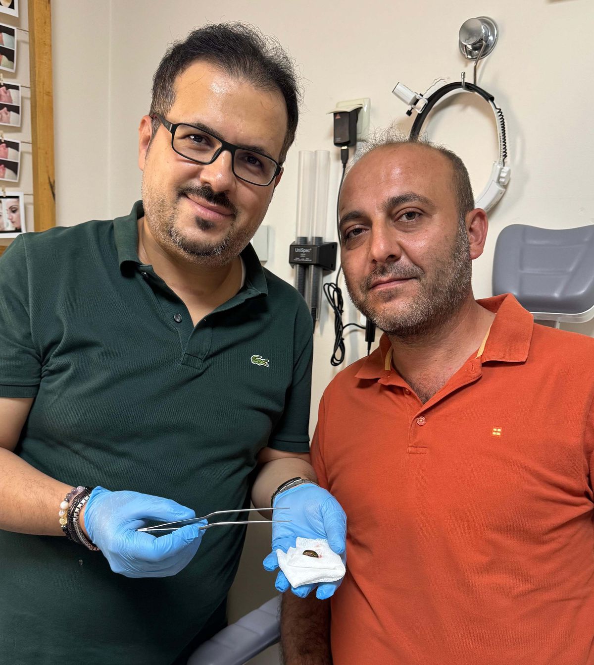 Ağrı ve işitme kaybı nedeniyle gittiği hastanede, kulağından böcek çıktı