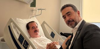 AK Parti Ankara İl Başkanı Özcan'dan İbrahim Tatlıses'e 'geçmiş olsun' ziyareti
