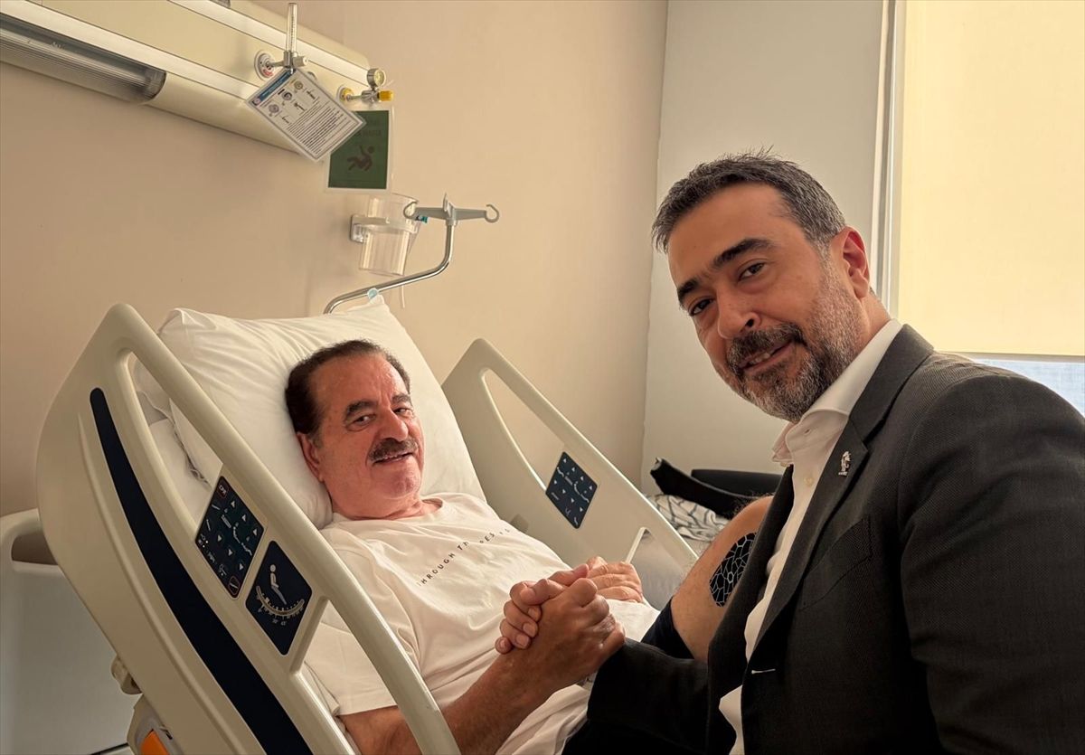 AK Parti Ankara İl Başkanı Özcan'dan İbrahim Tatlıses'e 'geçmiş olsun' ziyareti