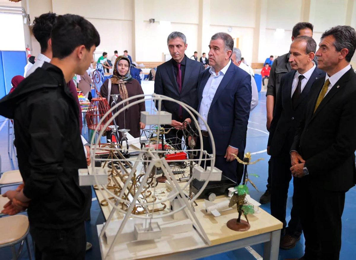 Bayburt'ta Mesleki ve Teknik Eğitim Fuarı düzenlendi