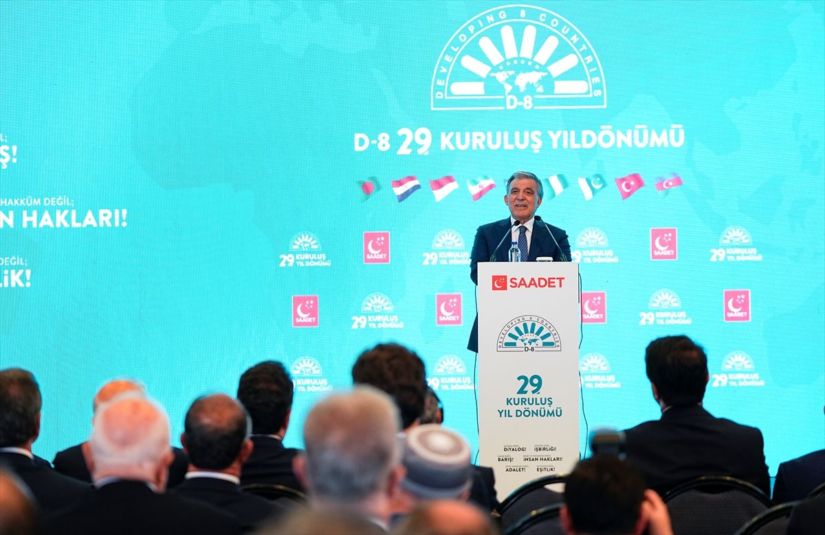 D8'in kuruluşunun 29. yıl dönümü İstanbul'da kutlandı