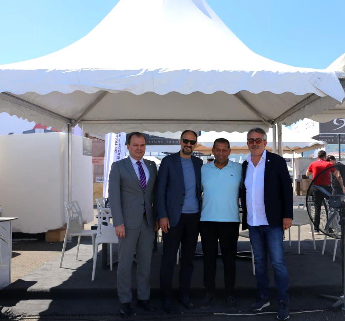 Denizlili mermerciler, Afyonkarahisar Blok Mermer Fuarında yerini aldı