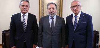 Diyanet İşleri Başkanı Arpaguş, Alevi Vakıflar Federasyonu heyetiyle görüştü
