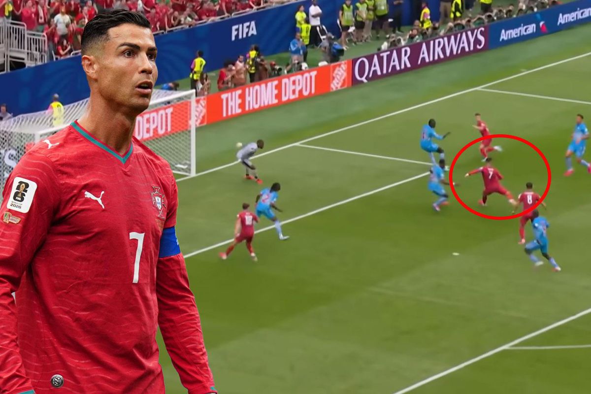 Dün gece Ronaldo'yu televizyonda gören herkes aynı yorumu yaptı