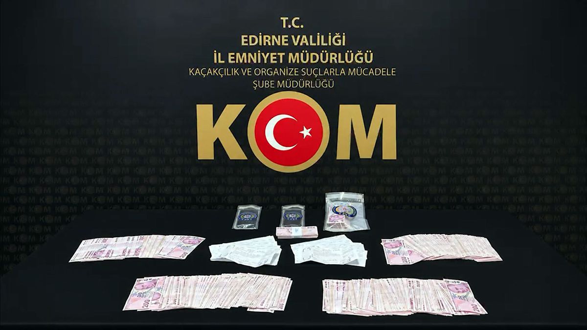 Edirne'de 'tefecilik' operasyonu: 1 tutuklama