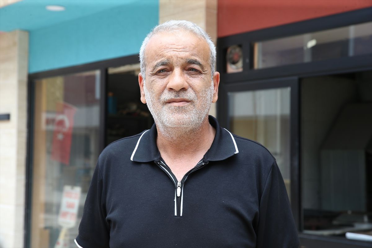 Hatay'da sahipsiz köpeklerin kediye saldırdığı anlar güvenlik kamerasında